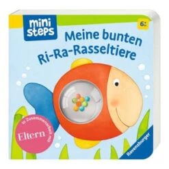 Ravensburger Pappbilderbuch Meine Bunten Ri-Ra-Rasseltiere In Mehrfarbig