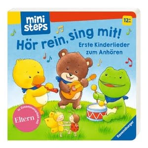 Ravensburger Soundbuch Hör Rein, Sing Mit! Erste Kinderlieder Zum Anhören In Mehrfarbig 3 Ravensburger Soundbuch Hör Rein, Sing Mit! Erste Kinderlieder Zum Anhören In Mehrfarbig