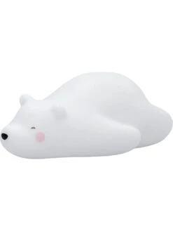 Reer LED-Nachtlicht "Lumilu Lazy Friends - Bear" In Weiß - (H)10 Cm