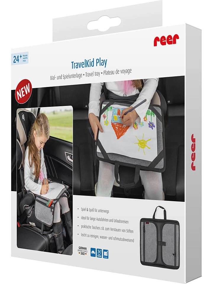 Reer Mal- Und Spielunterlage "Play" In Grau - (L)36 X (B)24 Cm 7 Reer Mal- Und Spielunterlage "Play" In Grau - (L)36 X (B)24 Cm – Bild 5