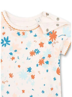 Shirt In Weiß/ Bunt -Babyartikelgeschäft sanetta kidswear shirt in weiss bunt 2