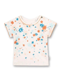 Shirt In Weiß/ Bunt