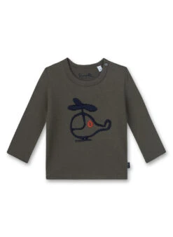 Sanetta Langarmshirt In Grün