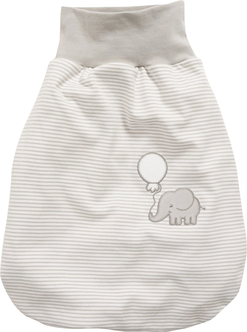 Strampelsack Interlock Elefant In Natur 4 Strampelsack Interlock Elefant In Natur – Bild 2