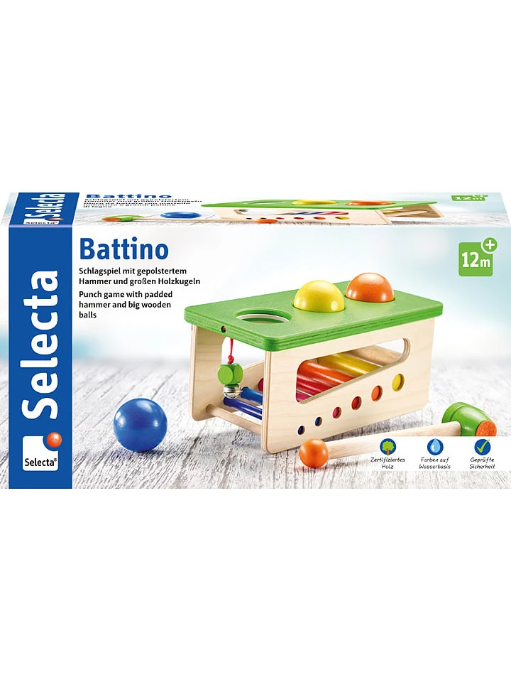 Klopfbank "Battino" - Ab 12 Monaten 3 Klopfbank "Battino" - Ab 12 Monaten