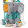 SES Tiny Talents - Olfi Sensory Elefant - Greifspielzeug Mit Spiegel, Knistert... -Babyartikelgeschäft ses tiny talents olfi sensory elefant greifspielzeug mit spiegel knistert