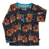 Longsleeve "Firetruck" In Dunkelblau -Babyartikelgeschäft smafolk longsleeve firetruck in dunkelblau