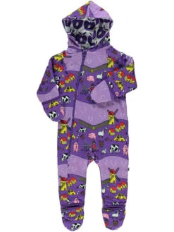 Strampler "Farm" In Lila