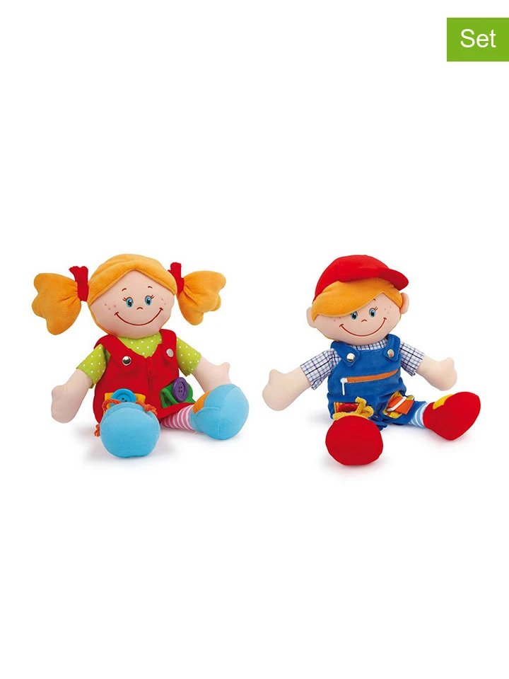 Small Foot 2er-Set: Stoffpuppen "Chiara & Massimo" - Ab Geburt 3 Small Foot 2er-Set: Stoffpuppen "Chiara & Massimo" - Ab Geburt