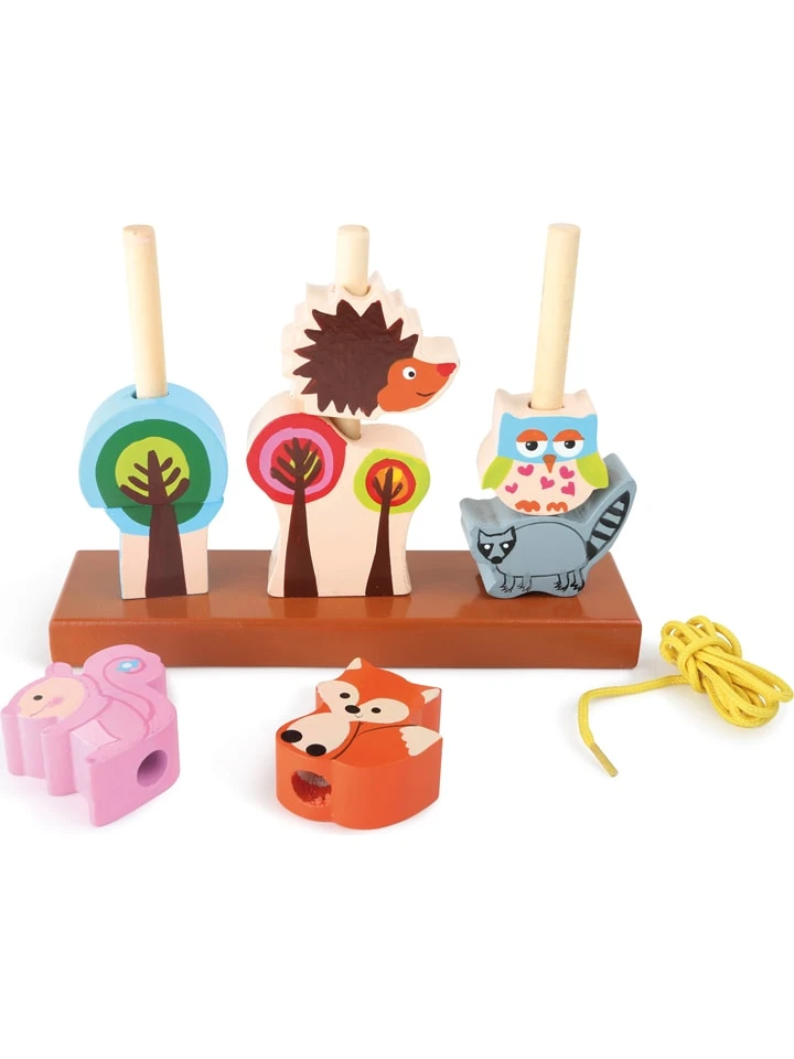 Small Foot Steckspiel "Waldtiere" - Ab 18 Monaten 4 Small Foot Steckspiel "Waldtiere" - Ab 18 Monaten – Bild 2