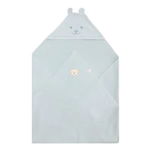 Steiff Strickdecke In Hellblau 6 Steiff Strickdecke In Hellblau – Bild 4