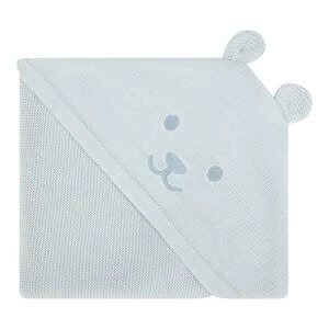 Steiff Strickdecke In Hellblau 3 Steiff Strickdecke In Hellblau