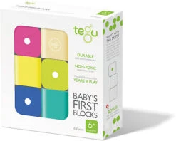 Baby Magnet-Holz-Bauklötze, 6 Teile