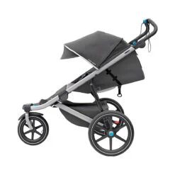 Thule " Urban Glide 2, Jogging-Buggy Mit Kinderkörbchen, Dark Shadow -Babyartikelgeschäft thule urban glide 2 jogging buggy mit kinderkorbchen dark shadow 8