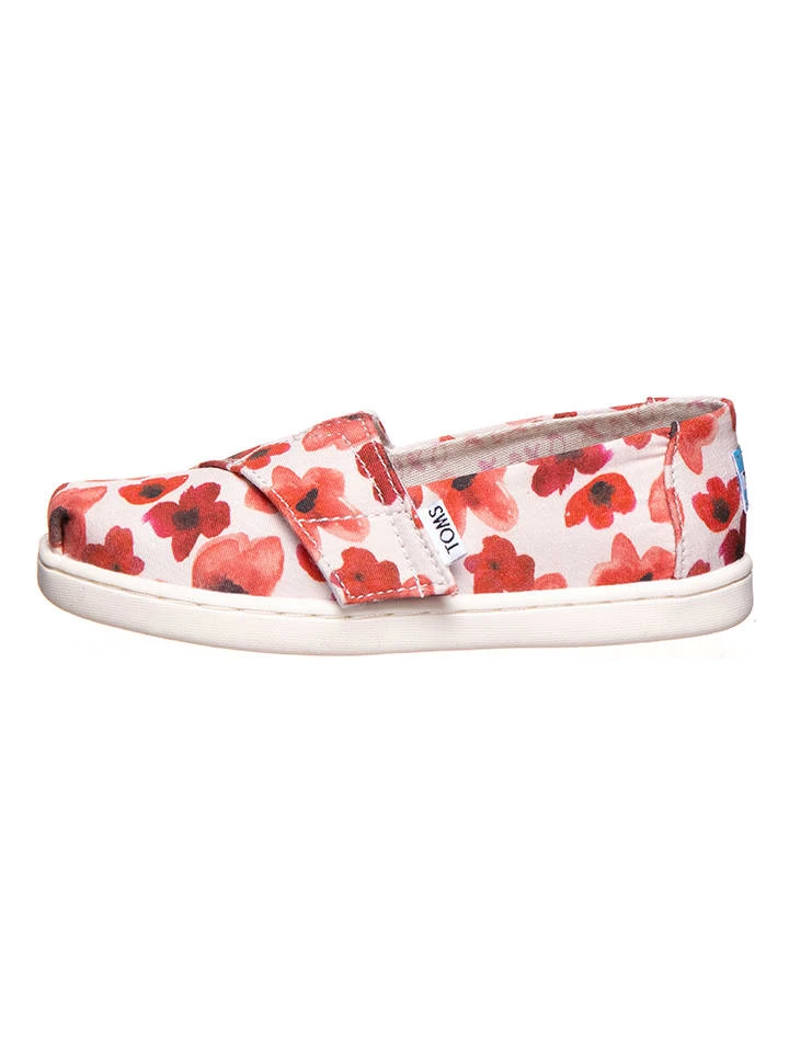 Toms Slipper "Classic" In Rosa/ Rot 3 Toms Slipper "Classic" In Rosa/ Rot