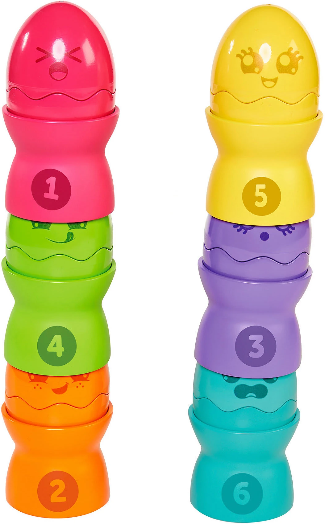 Tomy Toomies - Versteck- Und Quieck Eier - Stapeleier-Set 5 Tomy Toomies - Versteck- Und Quieck Eier - Stapeleier-Set – Bild 3