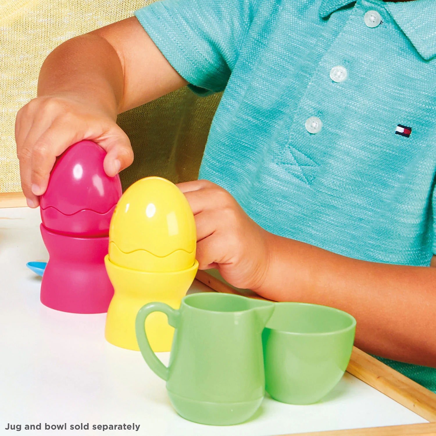 Tomy Toomies - Versteck- Und Quieck Eier - Stapeleier-Set 9 Tomy Toomies - Versteck- Und Quieck Eier - Stapeleier-Set – Bild 7