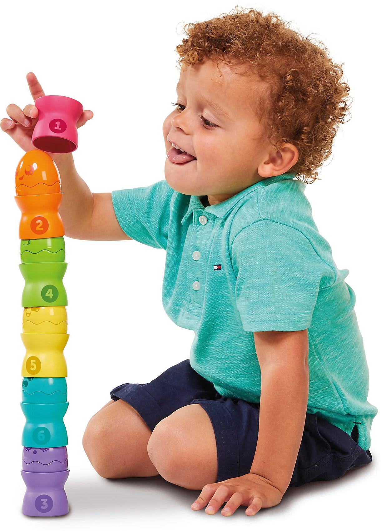 Tomy Toomies - Versteck- Und Quieck Eier - Stapeleier-Set 11 Tomy Toomies - Versteck- Und Quieck Eier - Stapeleier-Set – Bild 9