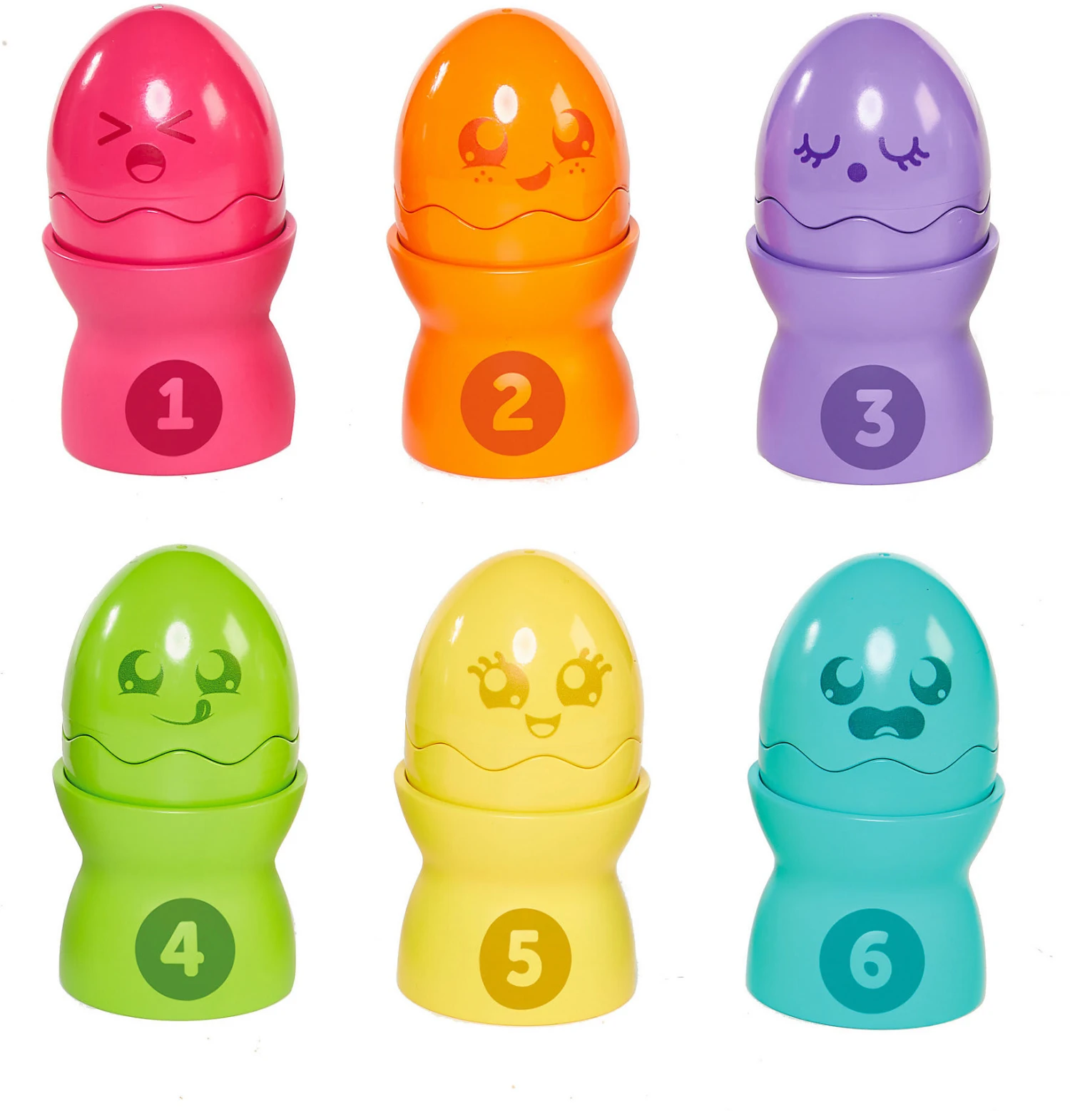 Tomy Toomies - Versteck- Und Quieck Eier - Stapeleier-Set 3 Tomy Toomies - Versteck- Und Quieck Eier - Stapeleier-Set