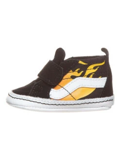 Vans Lauflernschuhe "SK8-Hi Crib" In Schwarz/ Gelb