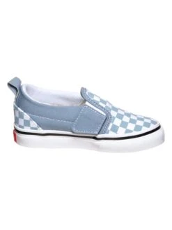 Vans Slipper In Hellblau/ Weiß -Babyartikelgeschäft vans slipper in hellblau weiss 1