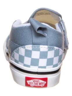 Vans Slipper In Hellblau/ Weiß -Babyartikelgeschäft vans slipper in hellblau weiss 2