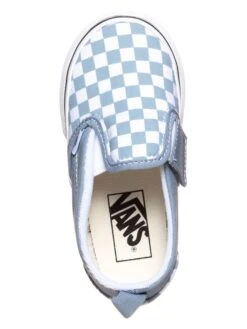 Vans Slipper In Hellblau/ Weiß -Babyartikelgeschäft vans slipper in hellblau weiss 3