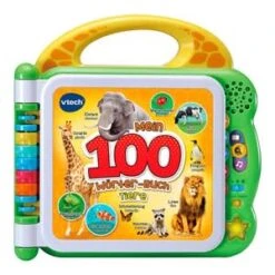 VTech Lernspaß Mein 100-Wörter-Buch - Tiere In Mehrfarbig