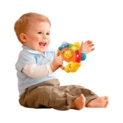 VTech Musikspielzeug Musikspaß Tamburin In Orange -Babyartikelgeschäft vtech musikspielzeug musikspass tamburin in orange 2