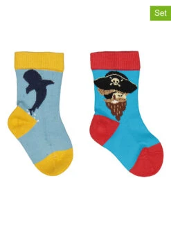 Walkiddy 2er-Set: Socken In Blau