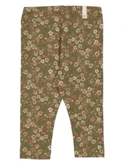 Wheat Leggings "Jersey" In Oliv/ Beige