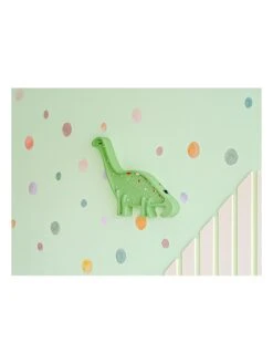 Holz-Nachtlicht "Dinosaur" In Grün - (B)31 X (H)23 Cm -Babyartikelgeschäft woody kids holz nachtlicht dinosaur in grun b 31 x h 23 cm 4