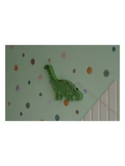 Holz-Nachtlicht "Dinosaur" In Grün - (B)31 X (H)23 Cm -Babyartikelgeschäft woody kids holz nachtlicht dinosaur in grun b 31 x h 23 cm 5