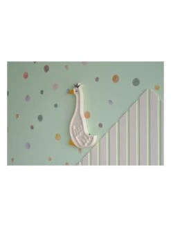 Holz-Nachtlicht "Goose" In Weiß - (B)26 X (H)38 Cm -Babyartikelgeschäft woody kids holz nachtlicht goose in weiss b 26 x h 38 cm 3