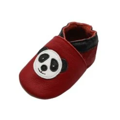 Baby Krabbelschuhe In Panda Rot -Babyartikelgeschäft yalion baby krabbelschuhe in panda rot 2