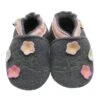 Filzschuhe "3 Blumen" In Grau -Babyartikelgeschäft yalion filzschuhe 3 blumen in grau